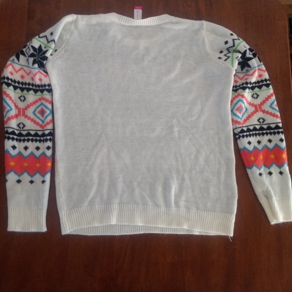 Leggings & Christmas Sweater Bundle No Boundaries - Picture 2 of 7